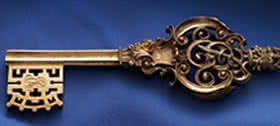 Ornate key